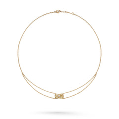 CRUSH GOLD DIAMOND NECKLACE