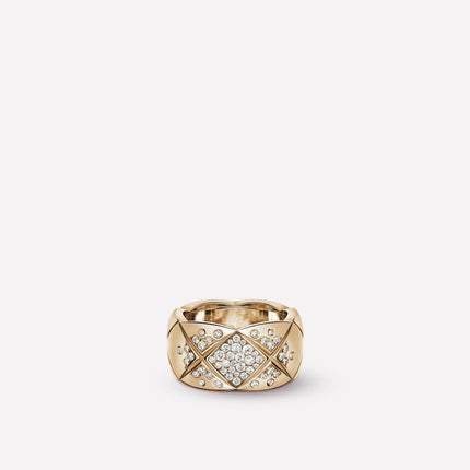 CRUSH RING PINK GOLD DIAMOND