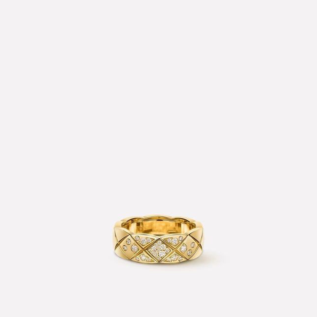 CRUSH SMALL RING GOLD DIAMOND