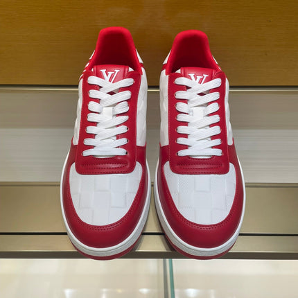 LV RIVOLI SNEAKER MEN RED WHITE