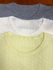 CHANEL 25S CREW NECK T-SHIRT STYLE 164