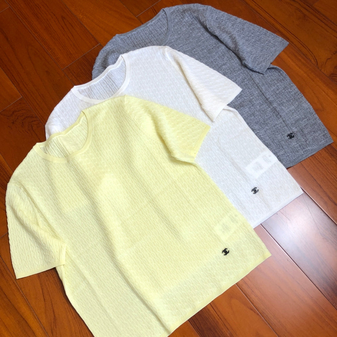 CHANEL 25S CREW NECK T-SHIRT STYLE 164