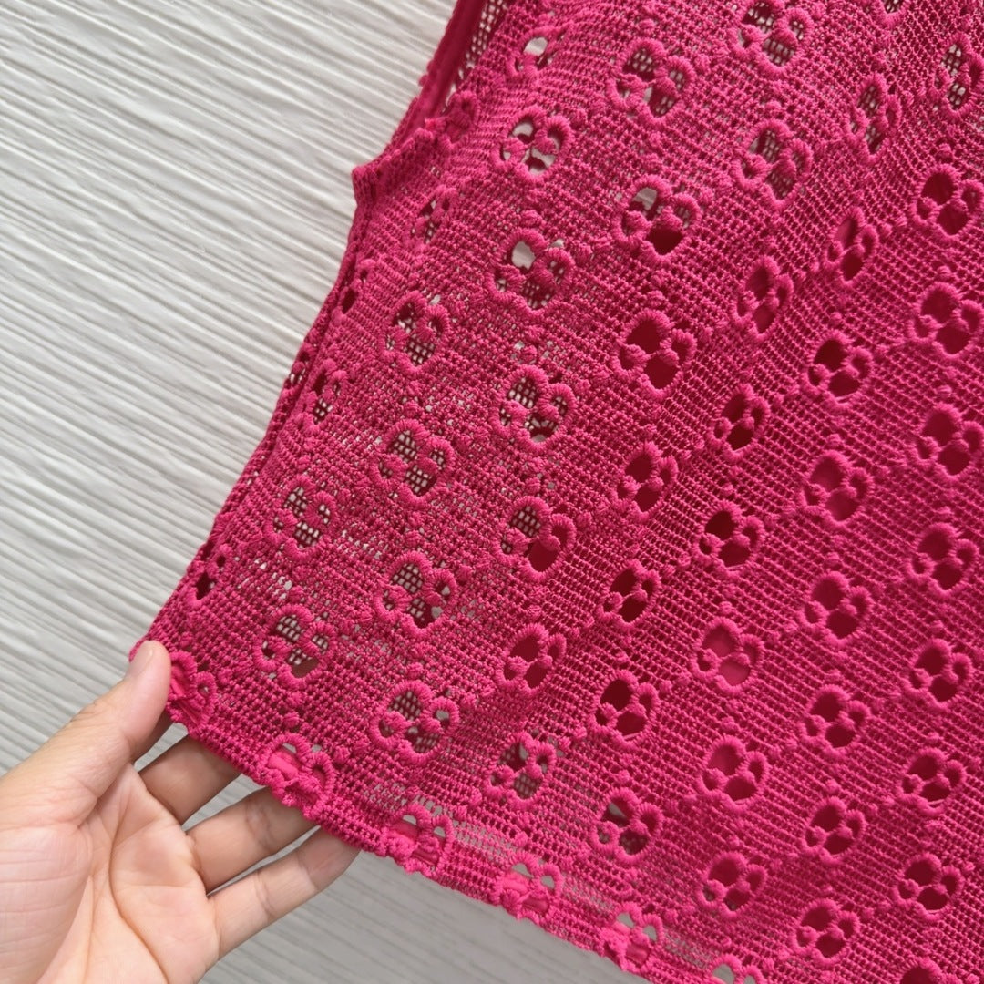 GUCCI TOP AND SKIRT SET STYLE 111