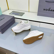 TOM FORD 26S HOGAN SNEAKERS IN WHITE CALFSKIN