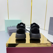 TOM FORD 26S HOGAN SNEAKERS IN BLACK CALFSKIN AND SUEDE