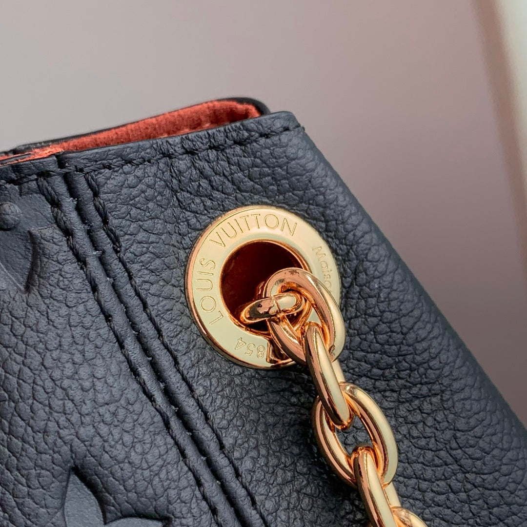 ANYTIME PM 34 IN BLACK MONOGRAM EMPREINTE CALFSKIN