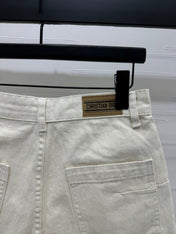 Dior 25 Short Beige Monogram Cotton233481