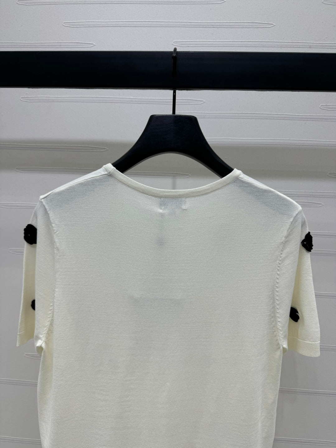 CHANEL SHORT-SLEEVE KNIT TOP 269465
