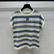 MIU 25S FLYING SLEEVE KNIT SWEATER 264147
