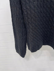 MIUMIU HALF-ZIP KNITTED PULLOVER WITH COLLAR STYLE 486