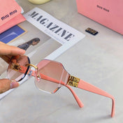 LOGO SQUARE SUNGLASSES 499930 IN METAL