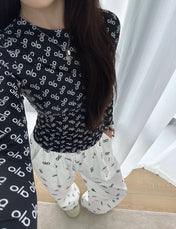 ALO LONG SLEEVE T-SHIRT STYLE 75