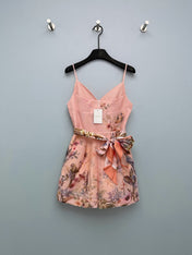 ZIMMERMANN 26S PATTERNED JUMPSUIT SET STYLE 132