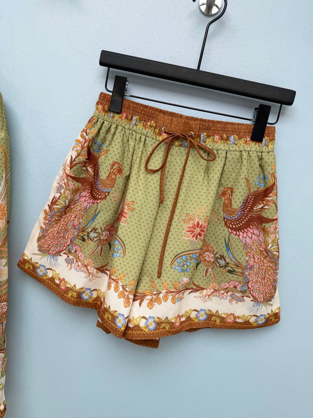 ZIMMERMANN 26S SHIRT AND SHORTS SET STYLE 77