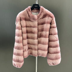 DIOR 25S RABBIT FUR JACKET 736