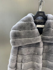 DIOR 25S RABBIT FUR JACKET 739