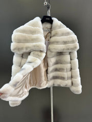 DIOR 25S RABBIT FUR JACKET 738