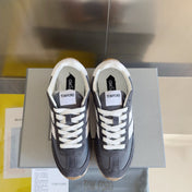 TOM FORD 26S SNEAKERS IN DARK GREY SUEDE