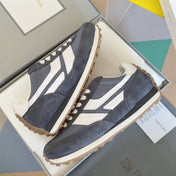 TOM FORD 26S SNEAKERS IN DARK GREY SUEDE