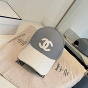 CHANEL 26S CRYSTAL-EMBELLISHED BASEBALL CAP 337800
