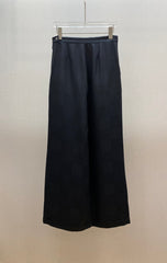CHANEL 25S STRAIGHT WIDE-LEG PANTS STYLE 155