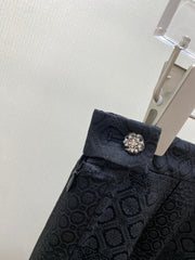 CHANEL 25S STRAIGHT WIDE-LEG PANTS STYLE 155