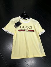 GUCCI 26S RUFFLE SLEEVE T-SHIRT 360