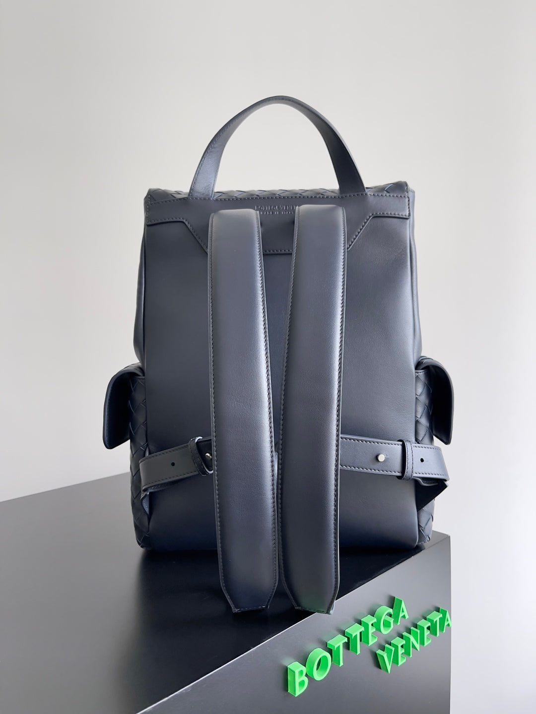 BACK TO SCHOOL BACKPACK 39 IN MIDNIGHT BLUE LAMBSKIN
