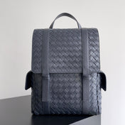 BACK TO SCHOOL BACKPACK 39 IN MIDNIGHT BLUE LAMBSKIN