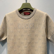GUCCI 26S SHORT SLEEVE KNIT T-SHIRT 312