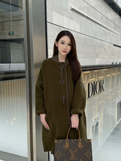 HERMES 25S REVERSIBLE LONG COAT 239