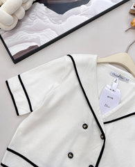 DIOR 25S CROPPED KNIT JACKET 833
