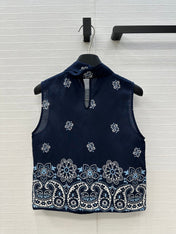 MIUMIU SLEEVELESS TOP AND SKIRT SET 264444