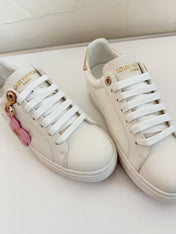 TIME OUT SNEAKER IN WHITE CALFSKIN