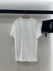 CELINE ROUND-NECK PRINTED T-SHIRT 274674