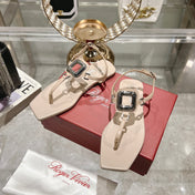 VIV' BY THE SEA SANDALS IN BEIGE CALFSKIN