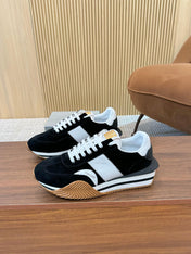 TOM FORD SNEAKERS IN BLACK SUEDE 432171