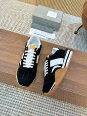 TOM FORD SNEAKERS IN BLACK SUEDE 432171