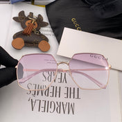 SPECIALIZED FIT ROUND-FRAME SUNGLASSES 8660 IN METAL