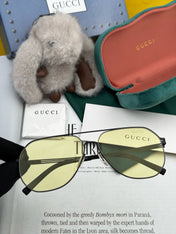 AVIATOR FRAME SUNGLASSES G911 IN METAL