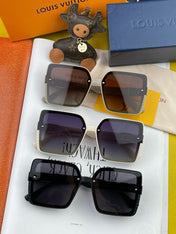 LARGE SQUARE SUNGLASS L1845 IN ACETATE