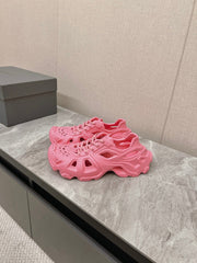 SNEAKERS IN PINK RUBBER