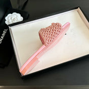 Slippers Light Pink Lambskin