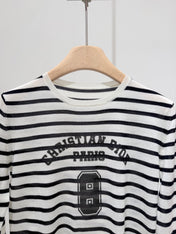 DIOR 25S STRIPED KNITTED SWEATER 765