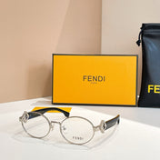 FIRST CRYSTAL CHUNKY OVAL FRAME SUNGLASSES 40277 IN METAL