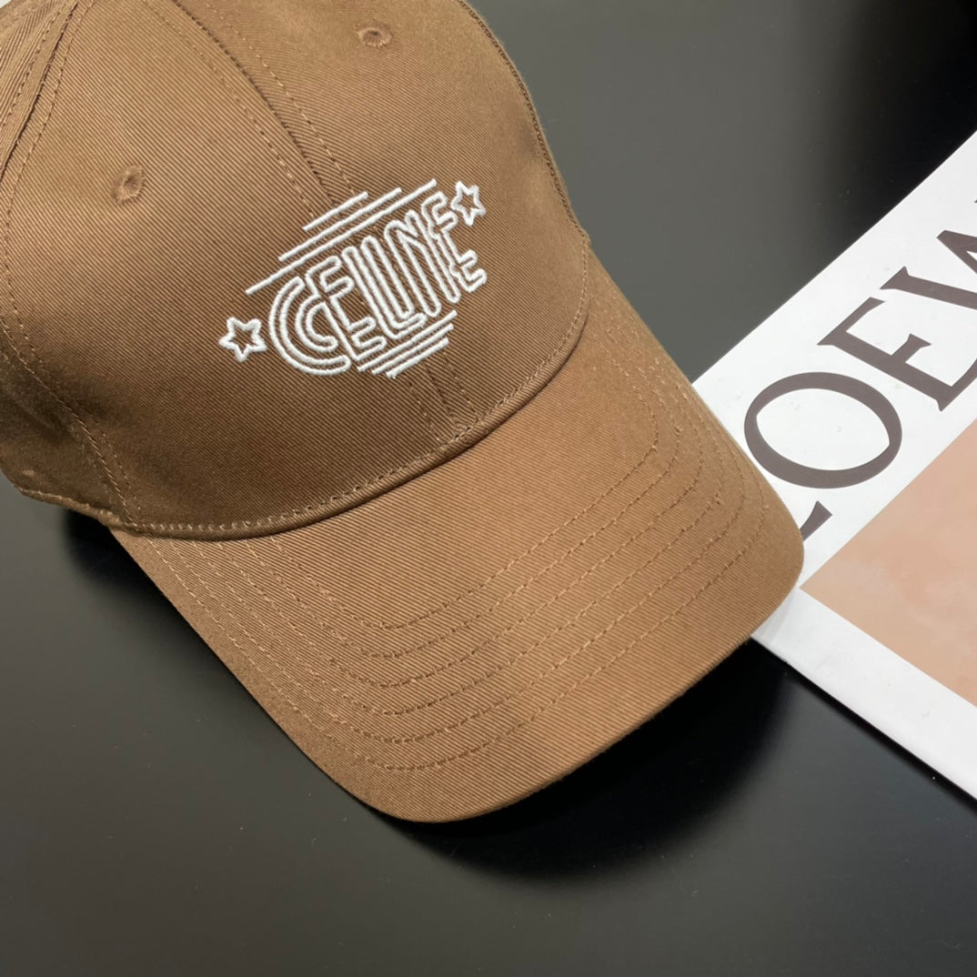 CELINE 25S BASEBALL CAP 735285 IN CANVAS