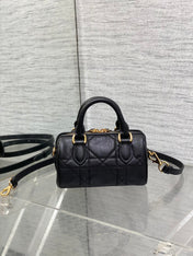GROOVE MINI 17 BAG IN BLACK LAMBSKIN