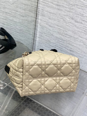 ALWAYS MINI 23 BAG IN IVORY TAN MACROCANNAGE CALFSKIN