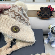 BEANIE HAT IN COLORFUL WOOL 400958