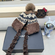 BEANIE HAT IN COLORFUL WOOL 400960